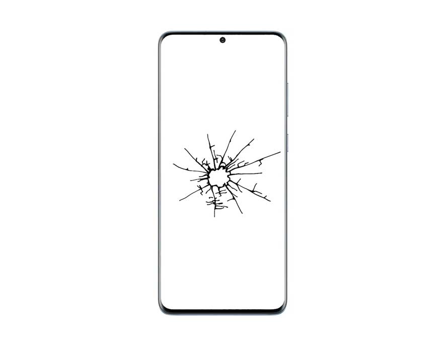 samsung Mobile Screen Damage